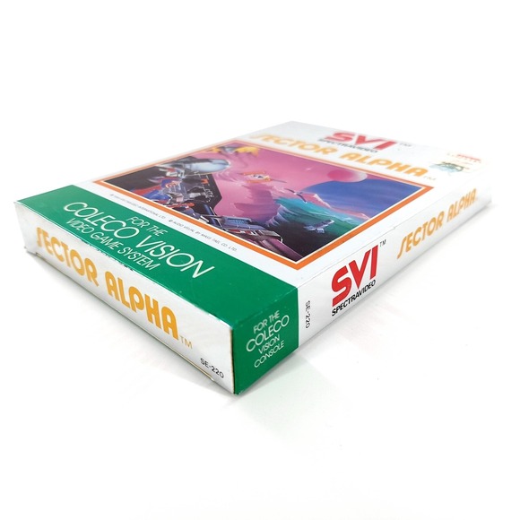 Sector Alpha (ColecoVision) Spectravideo Complete In Box Tested & Works - Picture 10 of 12